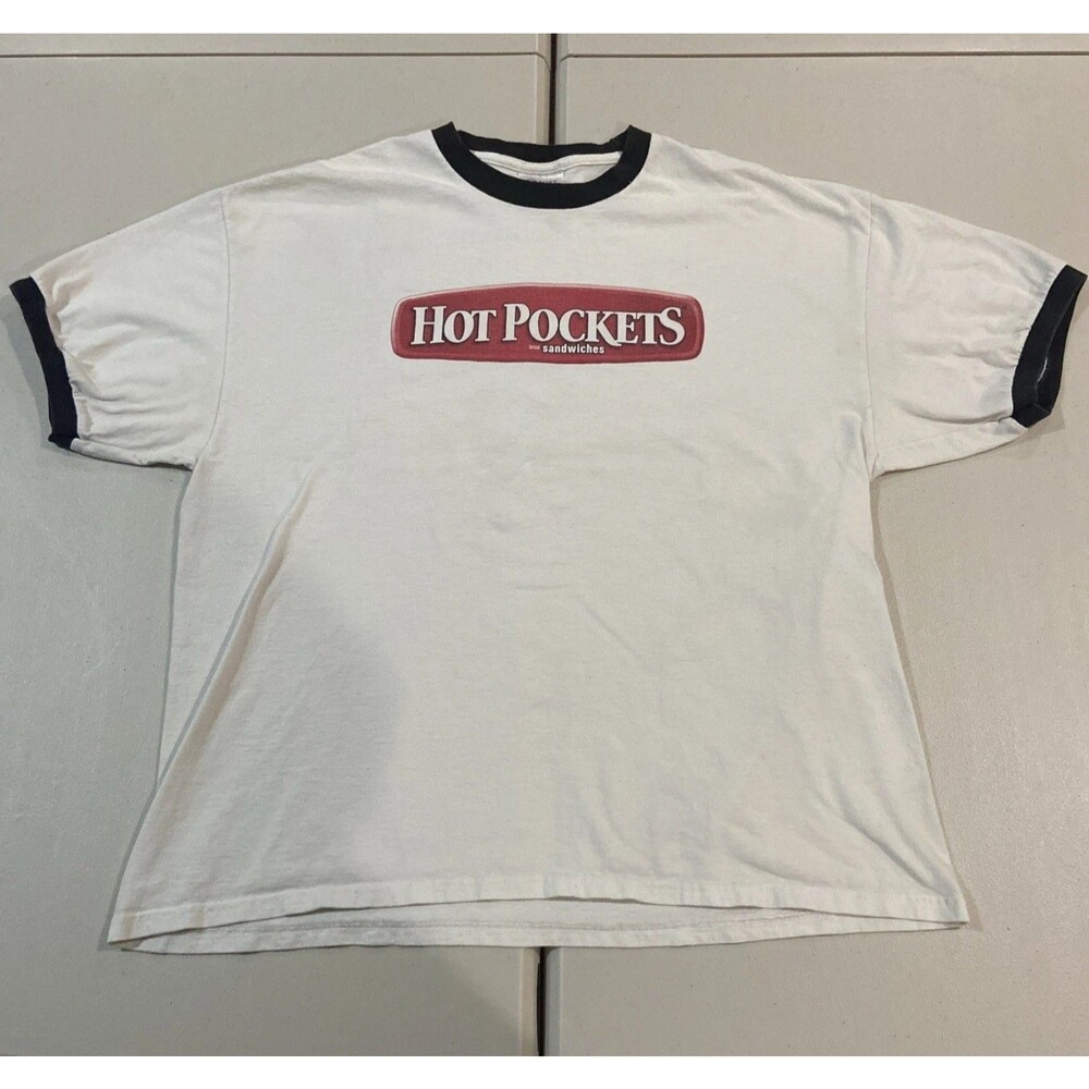 Vintage Hot Pockets Ringer Tee XL
